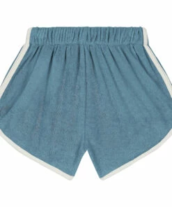 Juju Blue Cotton Terry Cloth Shorts Midnight blue We Are Kids Fashion Baby, Children