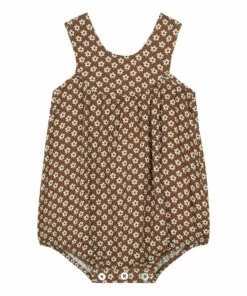 June Floral Romper Ochre Rylee + Cru Fashion Baby