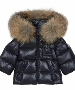 K2 Down Jacket Navy blue Moncler Fashion Baby, Children