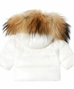 K2 Fur Down Jacket Ecru Moncler Fashion Baby, Children -Baby Tops Elegant Store k2 fur down jacketk2 fur down jacket ecru moncler fashion baby children 2