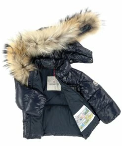 K2 Fur Down Jacket Navy blue Moncler Fashion Baby, Children 5 K2 Fur Down Jacket Navy blue Moncler Fashion Baby, Children -Baby Tops Elegant Store k2 fur down jacketk2 fur down jacket navy blue moncler fashion baby children 2