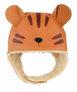 Kapi Tiger Trapper Hat Camel Donsje Fashion Baby, Children