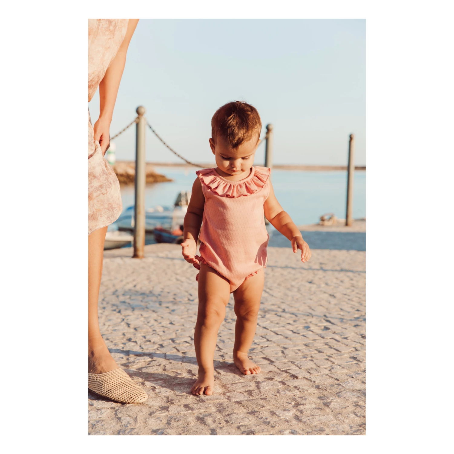 Karine Bodysuit Pink Louise Misha Fashion Baby 2 Karine Bodysuit Pink Louise Misha Fashion Baby - Image 2