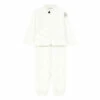 Knitted Playsuit Ecru Moncler Fashion Baby, Children