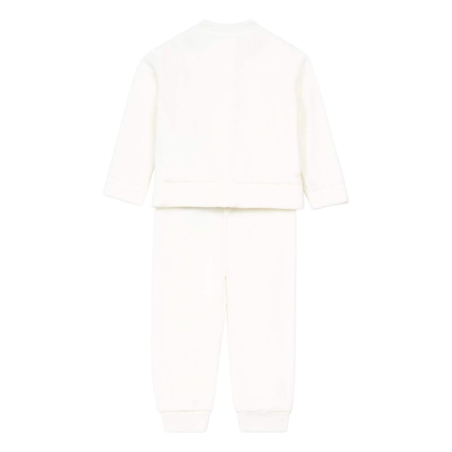 Knitted Playsuit Ecru Moncler Fashion Baby, Children 3 Knitted Playsuit Ecru Moncler Fashion Baby, Children - Image 3