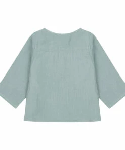 La Petite Collection x Smallable - Cotton Muslin Kurta Shirt - Exclusive Blue Green La Petite Collection Fashion Baby, Children 5 La Petite Collection x Smallable - Cotton Muslin Kurta Shirt - Exclusive Blue Green La Petite Collection Fashion Baby, Children -Baby Tops Elegant Store la petite collection x smallable cotton muslin kurta shirt exclusive blue green la petite collection fashion baby children 2