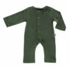 Larch Organic Cotton Pyjamas Chrome green Poudre Organic Fashion Baby