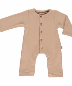 Larch Polar Fleece Pyjamas Dusty Pink Poudre Organic Fashion Baby