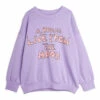 “Live from the Moon” Organic Cotton Sweatshirt Mauve Mini Rodini Fashion Baby, Children