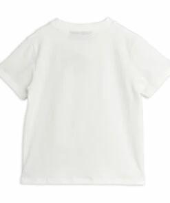 “Live from the Moon” Organic Cotton T-shirt Ecru Mini Rodini Fashion Baby, Children -Baby Tops Elegant Store ldquo live from the moon rdquo organic cotton t shirt ecru mini rodini fashion baby children 2