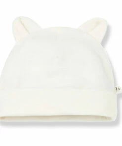 Leo Beanie Ecru 1+ in the family Fashion Baby
