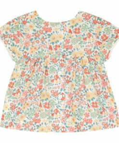 Liberty Blouse Ecru Tartine et Chocolat Fashion Baby 5 Liberty Blouse Ecru Tartine et Chocolat Fashion Baby -Baby Tops Elegant Store liberty blouse ecru tartine et chocolat fashion baby 2