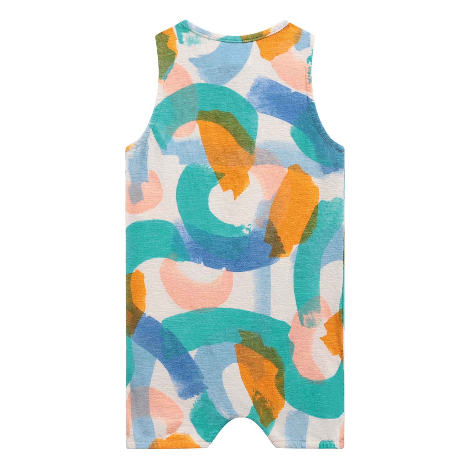 Lightweight Organic Fleece Playsuit Ecru Bobo Choses Fashion Baby 5 Lightweight Organic Fleece Playsuit Ecru Bobo Choses Fashion Baby - Image 5