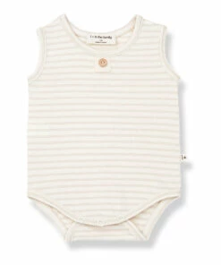 Lilou Babygrow Beige 1+ in the family Fashion Baby