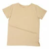 Linen and Organic Cotton T-shirt Beige Minimalisma Fashion Baby, Children