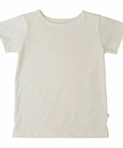 Linen and Organic Cotton T-shirt Cream Minimalisma Fashion Baby, Children