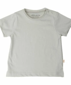 Linen and Organic Cotton T-shirt Green water Minimalisma Fashion Baby, Children