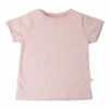 Linen and Organic Cotton T-shirt Pale pink Minimalisma Fashion Baby, Children