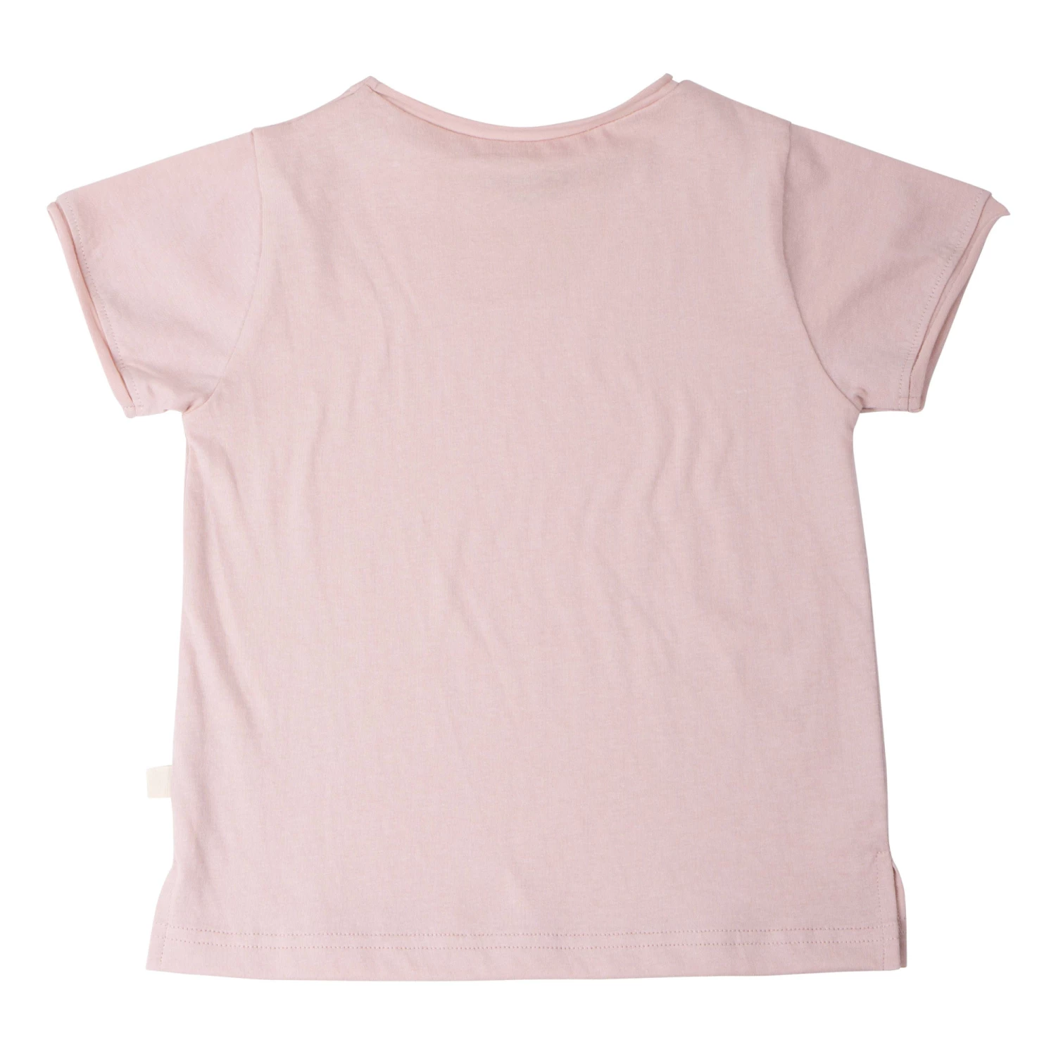 Linen and Organic Cotton T-shirt Pale pink Minimalisma Fashion Baby, Children 3 Linen and Organic Cotton T-shirt Pale pink Minimalisma Fashion Baby, Children - Image 3