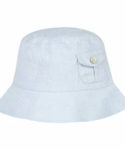 Linen Hat Light blue Tartine et Chocolat Fashion Baby