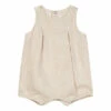 Linen Romper Beige Tartine et Chocolat Fashion Baby
