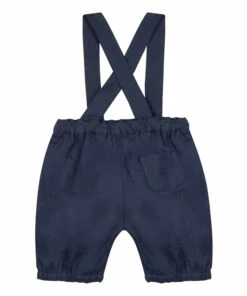 Linen Suspender Trousers Navy blue Tartine et Chocolat Fashion Baby 5 Linen Suspender Trousers Navy blue Tartine et Chocolat Fashion Baby -Baby Tops Elegant Store linen suspender trousers navy blue tartine et chocolat fashion baby 2
