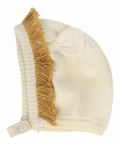 Lion Hat in Organic Cotton Natural Meri Meri Fashion Baby