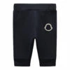 Logo Joggers Navy blue Moncler Fashion Baby