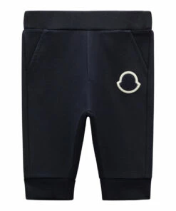 Logo Joggers Navy blue Moncler Fashion Baby