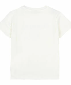 Logo T-shirt White Moncler Fashion Baby 5 Logo T-shirt White Moncler Fashion Baby -Baby Tops Elegant Store logo t shirt white moncler fashion baby 2