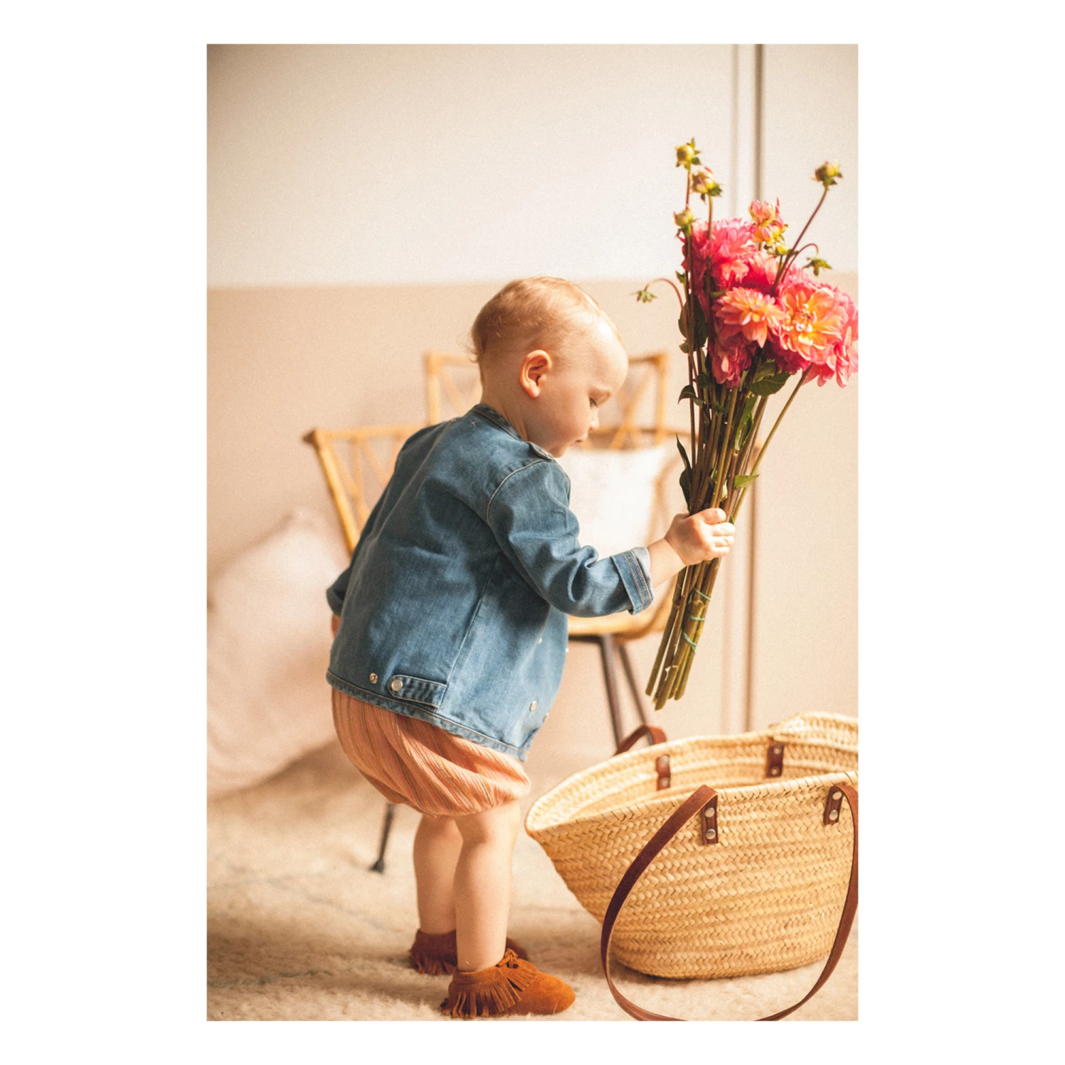 London Bloomers Apricot Louis Louise Fashion Baby 2 London Bloomers Apricot Louis Louise Fashion Baby - Image 2