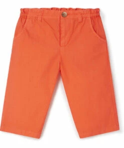 Luck Trousers Red Bonpoint Fashion Baby