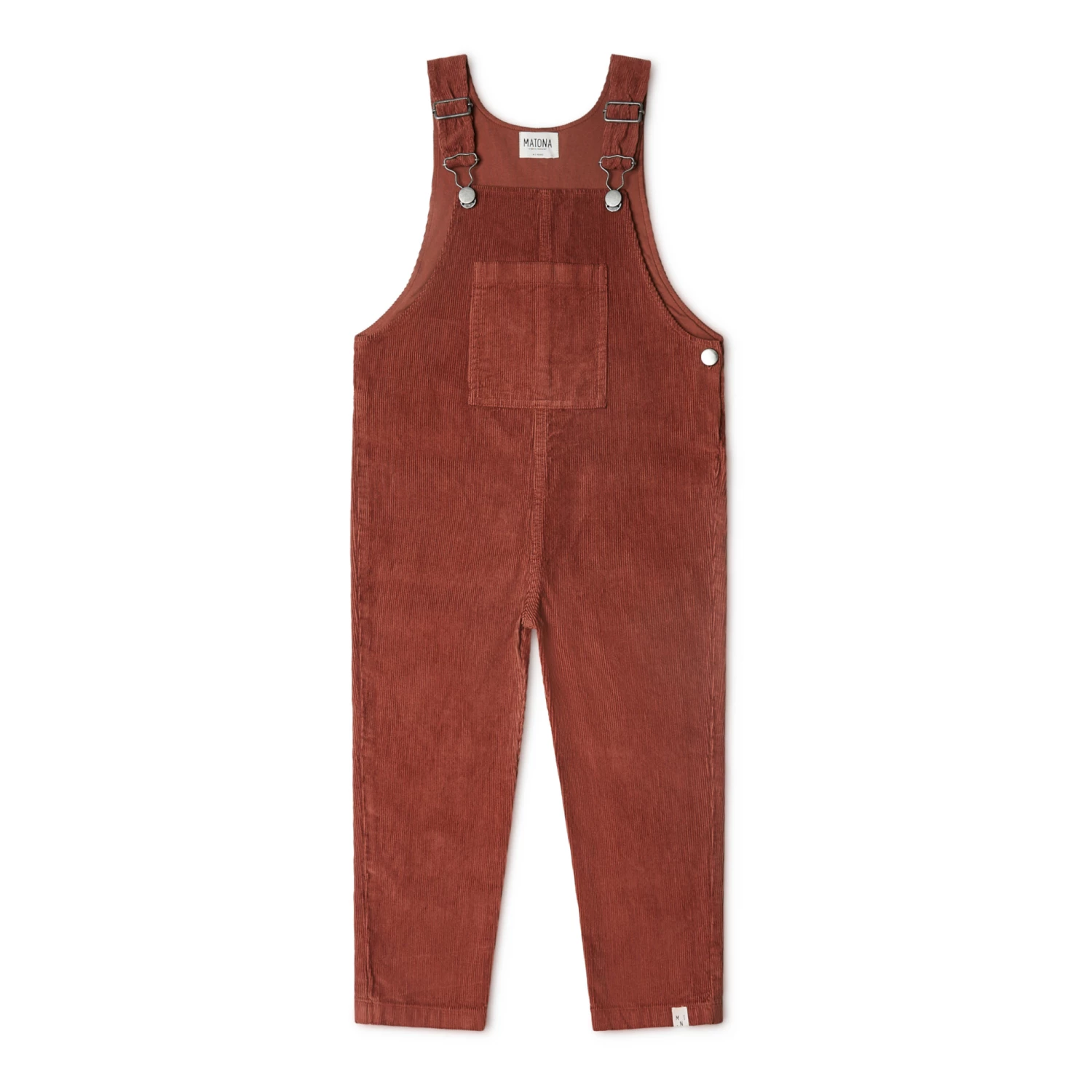 Luka Organic Cotton Corduroy Overalls Brick red Matona Fashion Baby, Children 1 Luka Organic Cotton Corduroy Overalls Brick red Matona Fashion Baby, Children