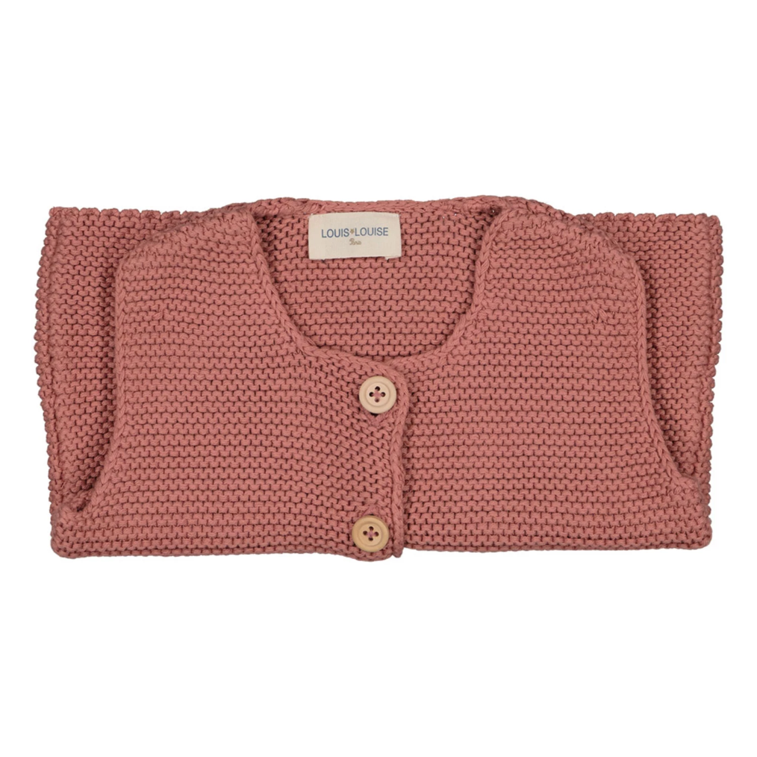 Lulu Purl Knit Vest Terracotta Louis Louise Fashion Baby 2 Lulu Purl Knit Vest Terracotta Louis Louise Fashion Baby - Image 2