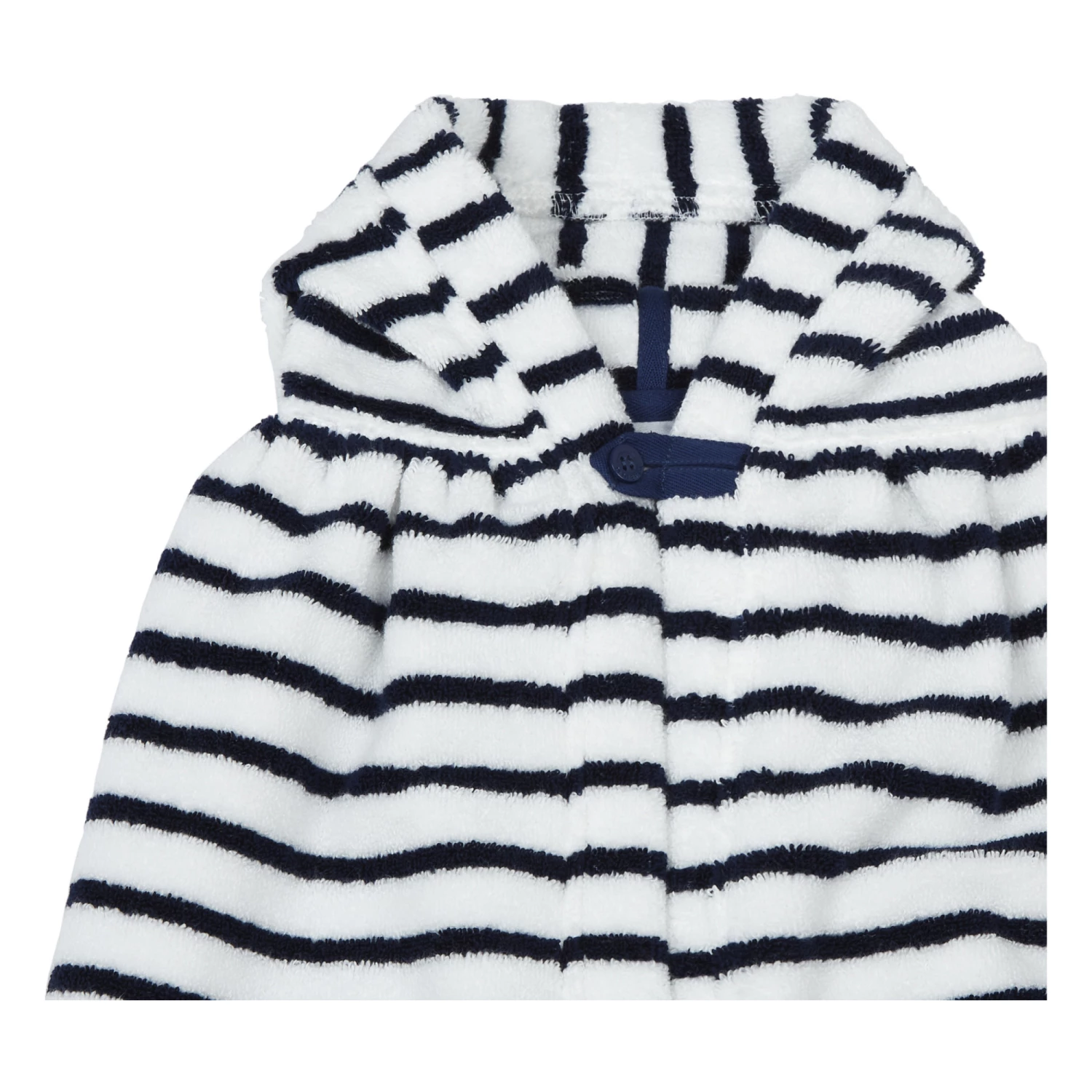 Lyzantin Bath Cape Blue Petit Bateau Fashion Baby 2 Lyzantin Bath Cape Blue Petit Bateau Fashion Baby - Image 2