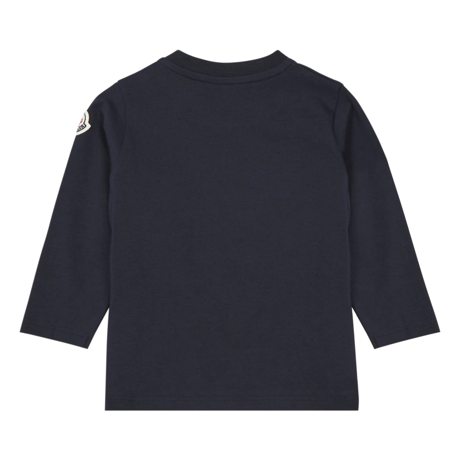 Maglia Long Sleeved T-Shirt Navy blue Moncler Fashion Baby, Children 3 Maglia Long Sleeved T-Shirt Navy blue Moncler Fashion Baby, Children - Image 3