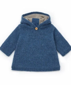 Mammoth Merino and Alpaca Wool Jumper Navy blue Bonton Fashion Baby