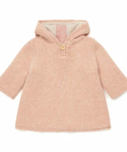 Mammoth Merino and Alpaca Wool Jumper Pink Bonton Fashion Baby