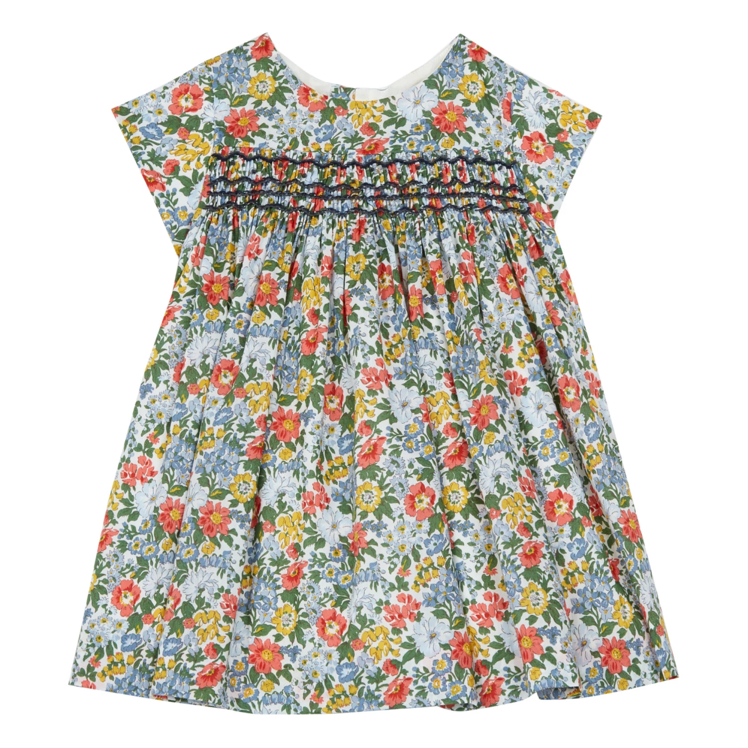 Marsuka Organic Cotton Exclusive Liberty Dress Ecru Bonpoint Fashion Baby 1 Marsuka Organic Cotton Exclusive Liberty Dress Ecru Bonpoint Fashion Baby