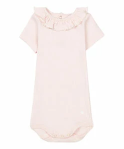 Maya Playsuit Pink Petit Bateau Fashion Baby