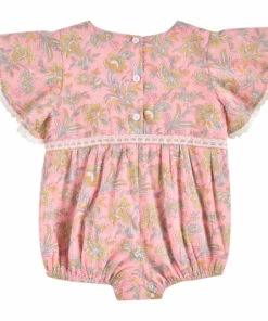 Mayalia Organic Cotton Romper Pink Louise Misha Fashion Baby 5 Mayalia Organic Cotton Romper Pink Louise Misha Fashion Baby -Baby Tops Elegant Store mayalia organic cotton romper pink louise misha fashion baby 2