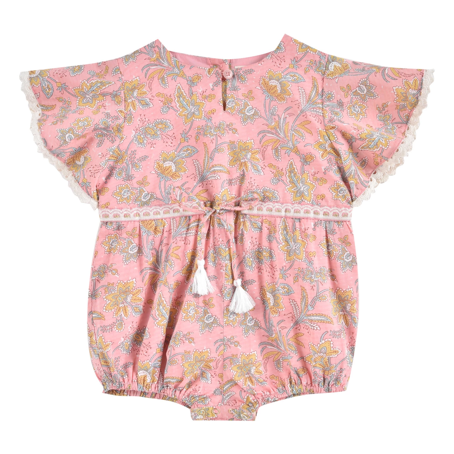 Mayalia Organic Cotton Romper Pink Louise Misha Fashion Baby 1 Mayalia Organic Cotton Romper Pink Louise Misha Fashion Baby