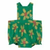 Meerkat Floral Romper Green The Animals Observatory Fashion Baby