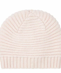 Merino Wool Beanie Pale pink Bonton Fashion Baby