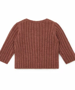 Merle Wool and Alpaca Cardigan Caramel Bonton Fashion Baby -Baby Tops Elegant Store merle wool and alpaca cardigan caramel bonton fashion baby 2