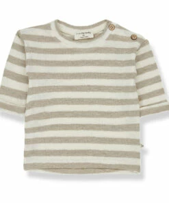 Mikel Linen T-shirt Beige 1+ in the family Fashion Baby, Children