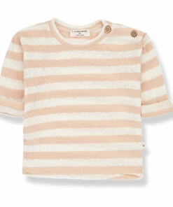 Mikel Linen T-shirt Pale pink 1+ in the family Fashion Baby, Children