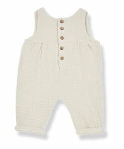 Baby Tops Elegant Store -Baby Tops Elegant Store milena double cotton muslin jumpsuit beige 1 in the family fashion baby children 1