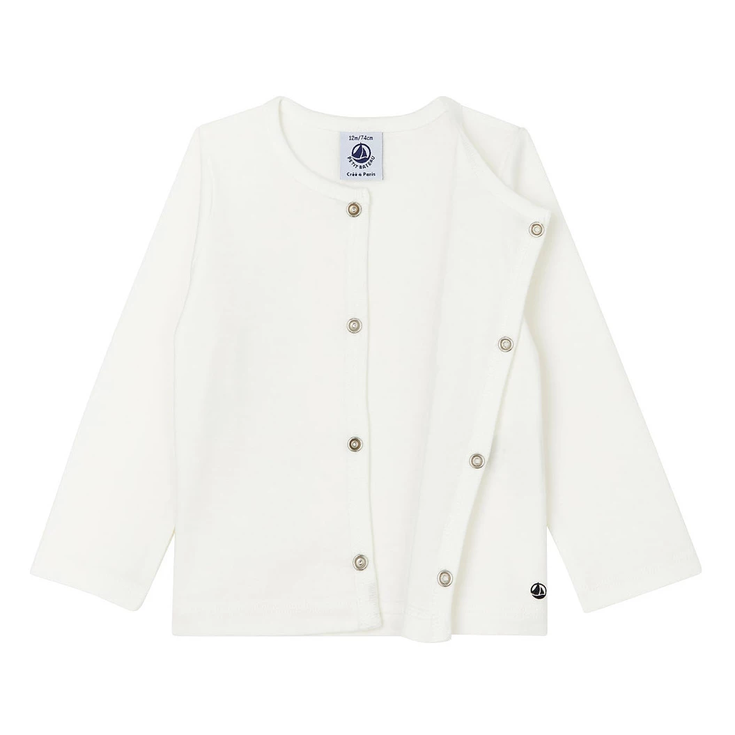 Milka Cardigan White Petit Bateau Fashion Baby 3 Milka Cardigan White Petit Bateau Fashion Baby - Image 3