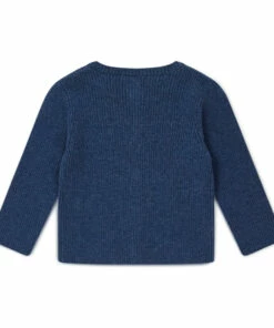 Minot Cardigan Blue Bonton Fashion Baby -Baby Tops Elegant Store minot cardigan blue bonton fashion baby 2